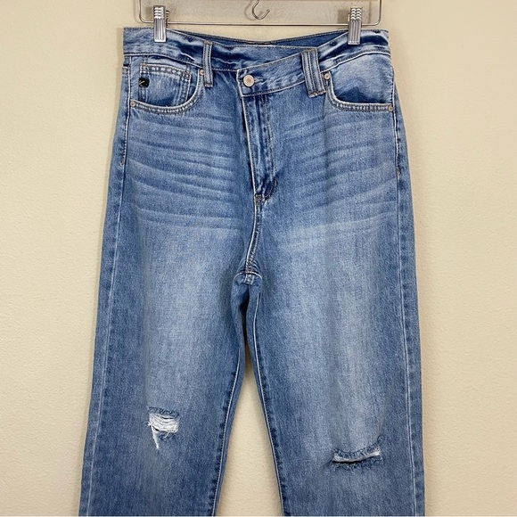 Kancan Wanda Ultra High Rise 90's Straight Leg Jeans Size 28 - Picture 6 of 10